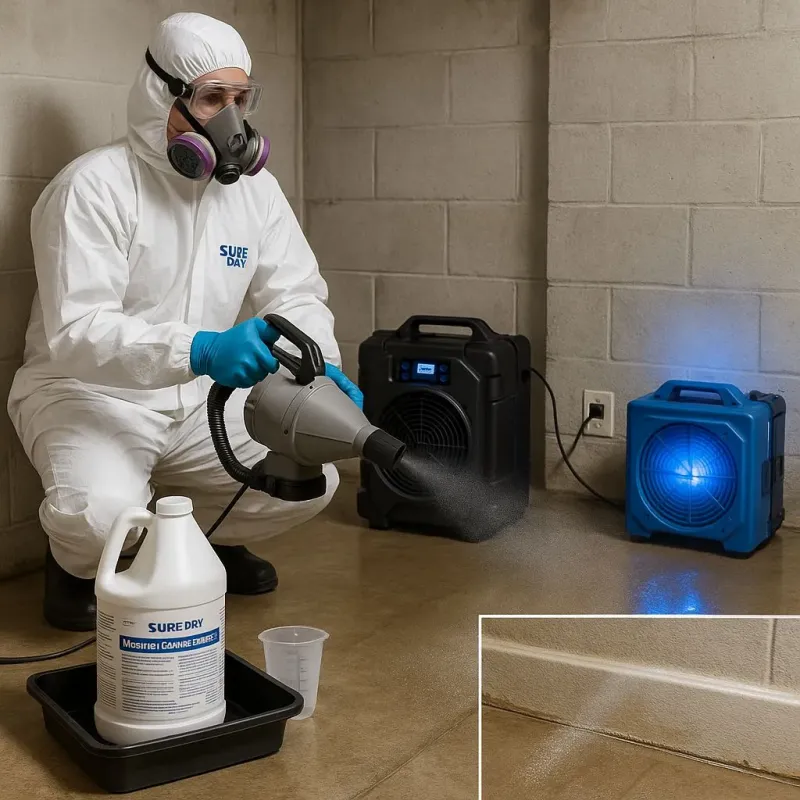 Sanitization and Odor Removal process in Rogers, TX